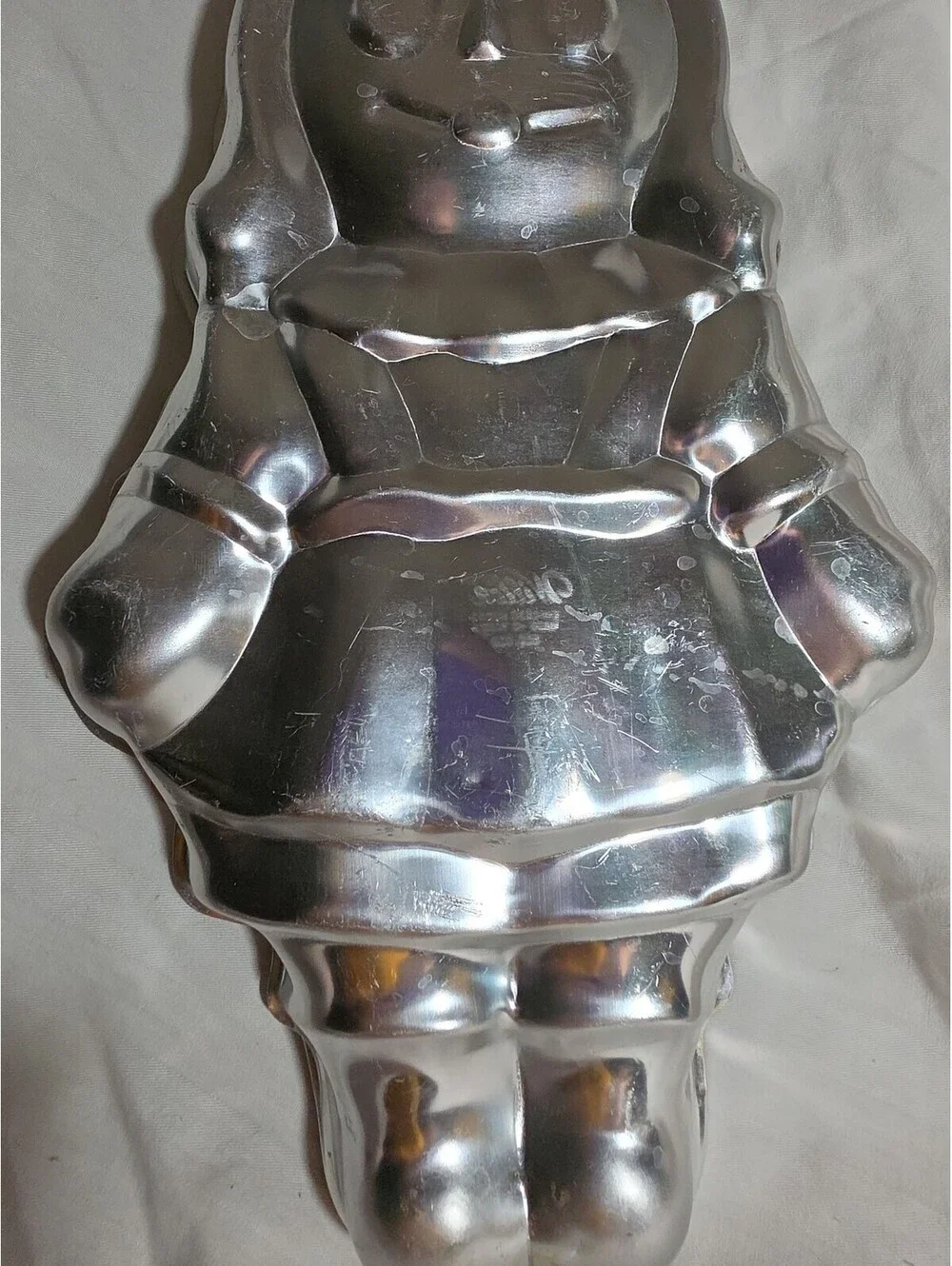 Wilton 1971 Rag Doll Cake Pan 502-968 Insert Silver Aluminum - Used